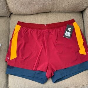 NWT Four Laps Command Short XXL
